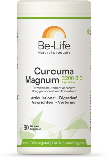 Be-Life Curcuma magnum 3200 + piperine bio (90 Softgels)