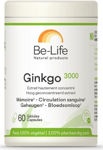 Be-Life Gink-go 3000 (60 Softgels)