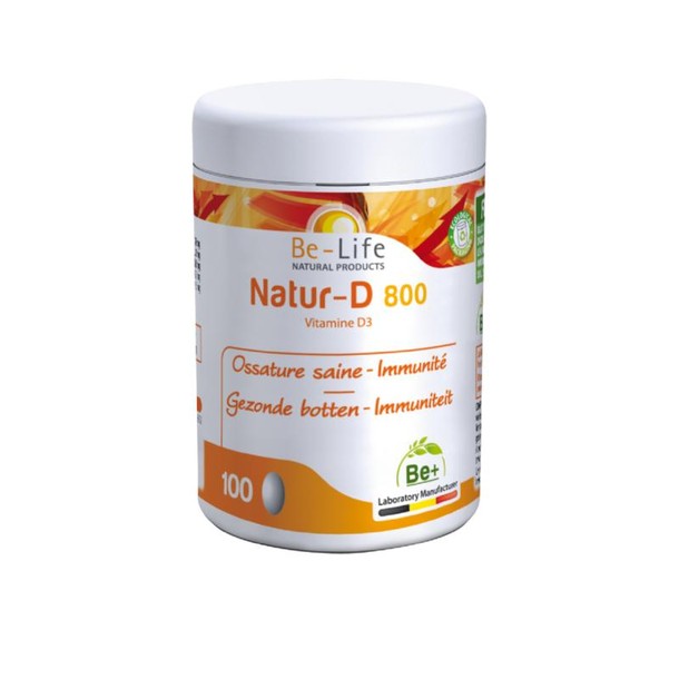 Be-Life Natur-D 800 (100 Capsules)