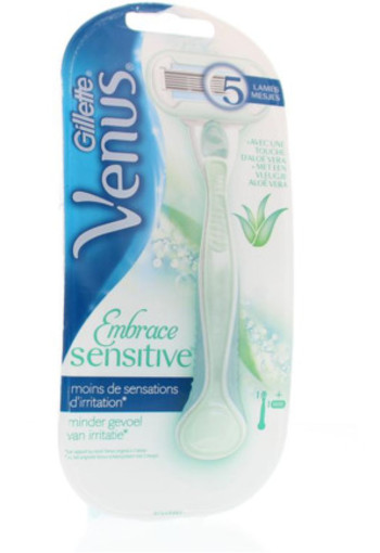 Gillette Venus Embrace Sensitive Scheersysteem + Douchehaakje 