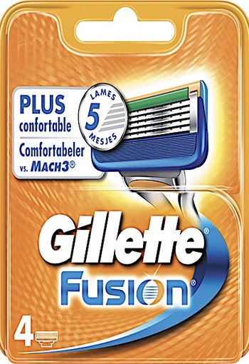 Gillette Fusion Manual Mesjes 4st