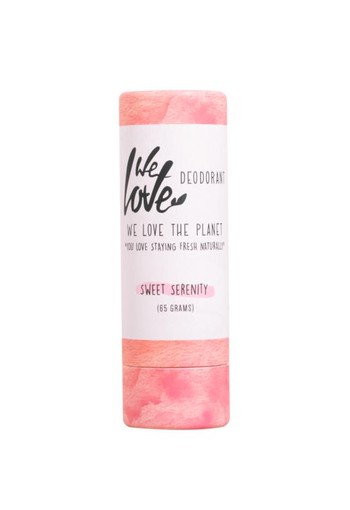 We Love 100% Natural deodorant stick sweet serenity (65 Gram)