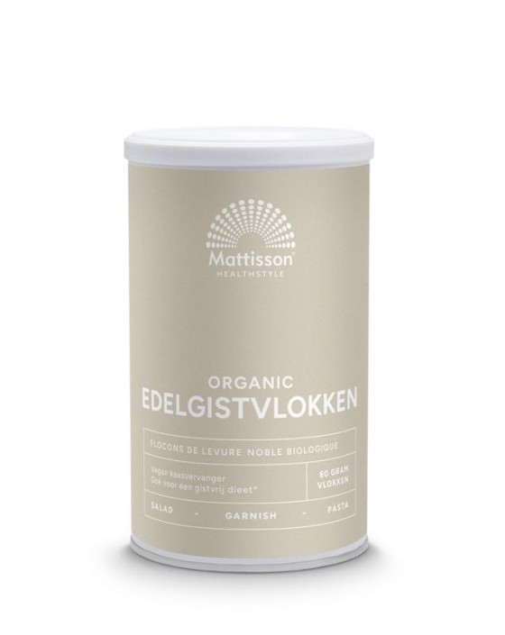 Mattisson Edelgistvlokken 100% puur bio (60 Gram)