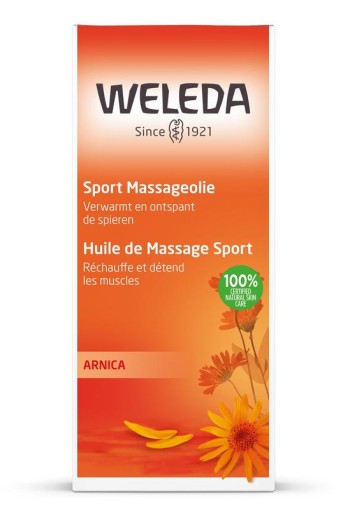 Weleda Arnica sport massageolie (200 Milliliter)