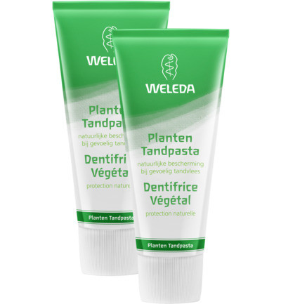 Weleda Planten Tandpasta Duo 2x75ml