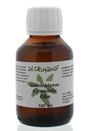 Cruydhof Calendula/goudsbloem olie (100 Milliliter)