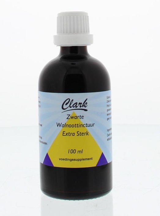 Clark Zwarte walnoottinctuur extra sterk (100 Milliliter)