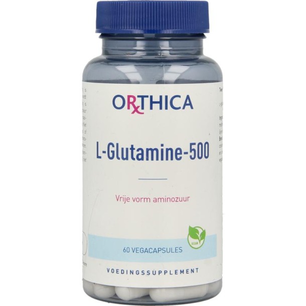 Orthica L-Glutamine 500 (60 Capsules)