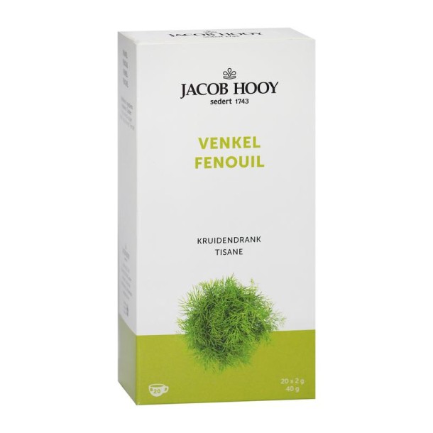 Jacob Hooy Venkel thee (20 Zakjes)