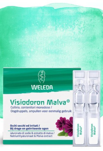 Weleda Visiodoron Malva Oogdruppels 0.4 Ml 10x0.4