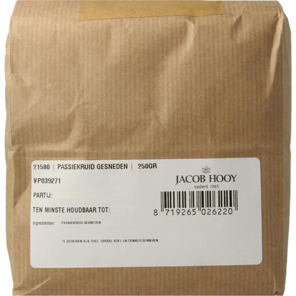 Jacob Hooy Passiekruid gesneden (250 Gram)