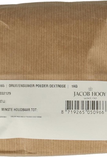 Jacob Hooy Druivensuiker poeder (1 Kilogram)