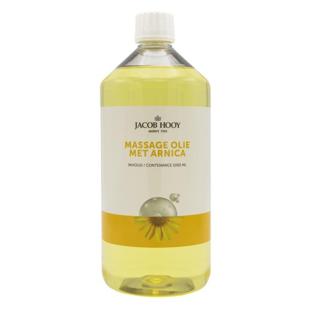 Jacob Hooy Massageolie met natuurlijke arnica (1 Liter)