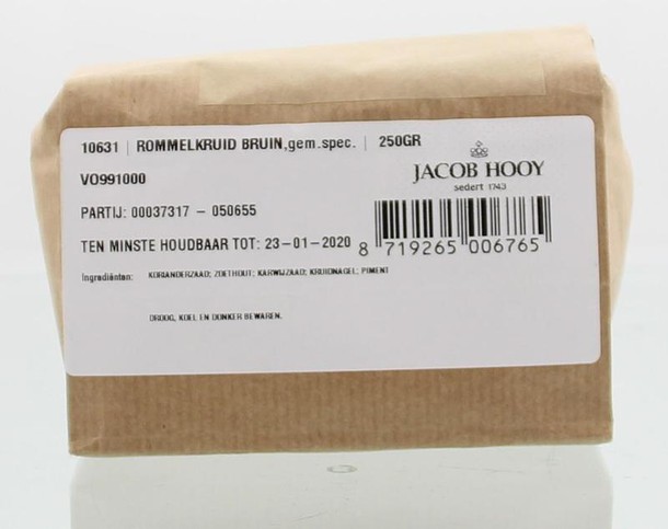 Jacob Hooy Rommelkruid bruin (250 Gram)