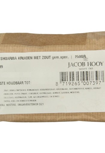 Jacob Hooy Shoarmakruiden (250 Gram)