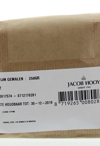 Jacob Hooy Tijm gemalen (250 Gram)
