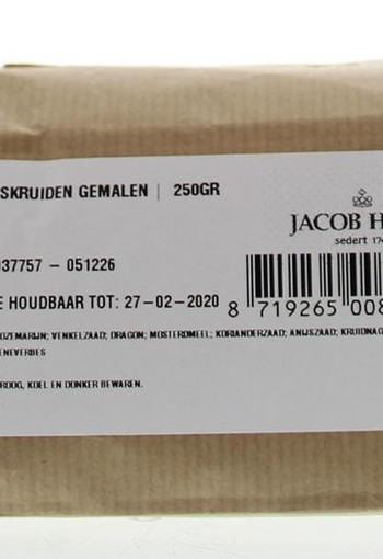 Jacob Hooy Viskruiden gemalen (250 Gram)