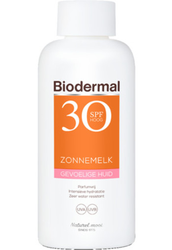 Biodermal Zonnemelk Spf30 Gevoelige Huid 200ml