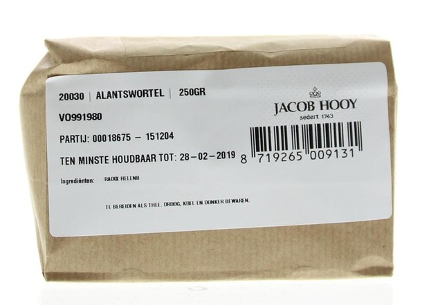 Jacob Hooy Alantswortel (250 Gram)