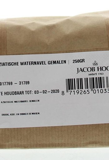Jacob Hooy Aziatische waternavel gemalen (250 Gram)