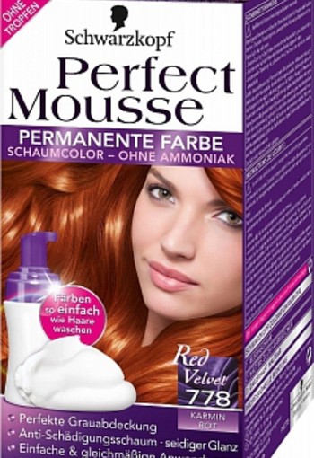 SCHWARZKOPF PERFECT MOUSSE 778 KAMINROT