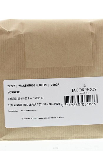 Jacob Hooy Wilgenroosje (250 Gram)