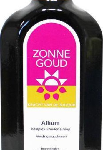 Zonnegoud Allium siroop (150 Milliliter)