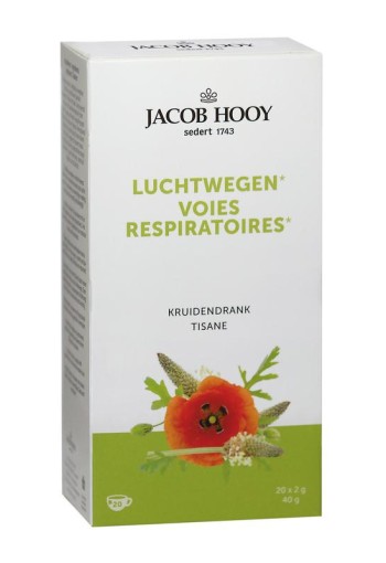 Jacob Hooy Gezonde luchtwegen thee (20 Zakjes)