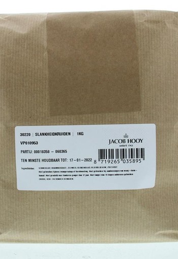 Jacob Hooy Slankheidskruiden (1 Kilogram)