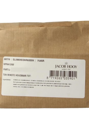 Jacob Hooy Slankheidskruiden (250 Gram)