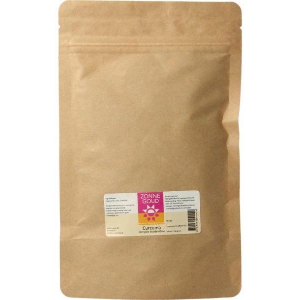 Zonnegoud Curcuma complex thee (100 Gram)