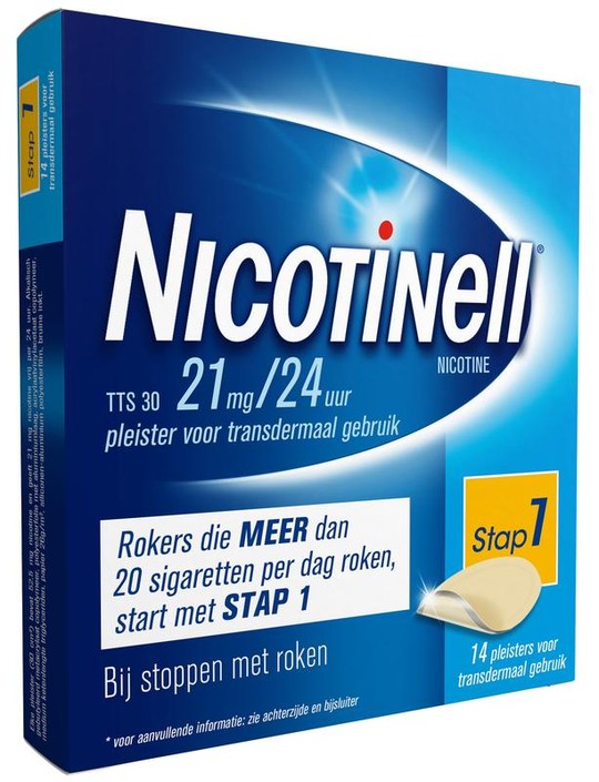 Nicotinell TTS30 21 mg (14 Stuks)