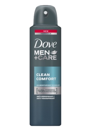 Dove Deodorant Spray Men Clean Comfort 150ml