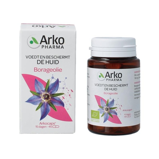 Arkocaps Borage olie (45 Capsules)