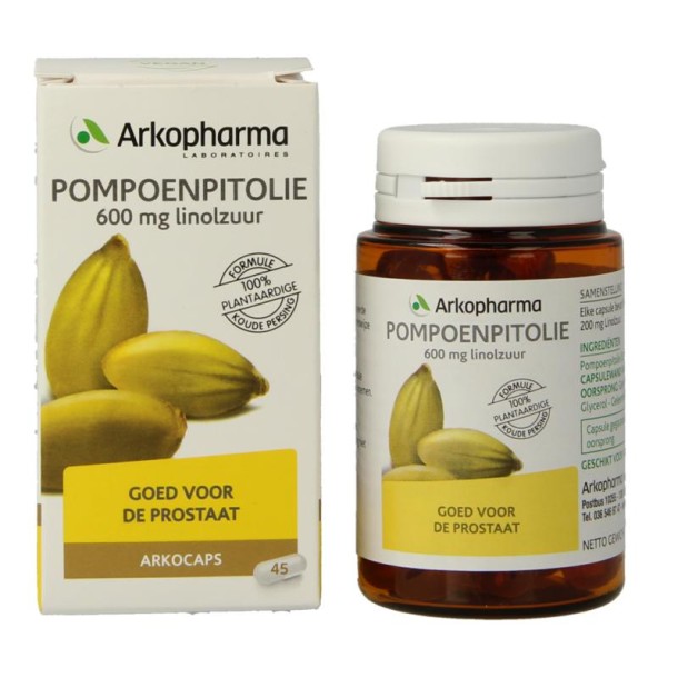 Arkocaps Pompoenpitolie (45 Capsules)