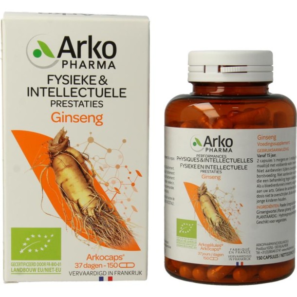 Arkocaps Ginseng bio (150 Capsules)