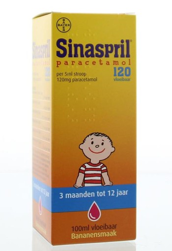 Sinaspril 120 mg vloeibaar (100 Milliliter)