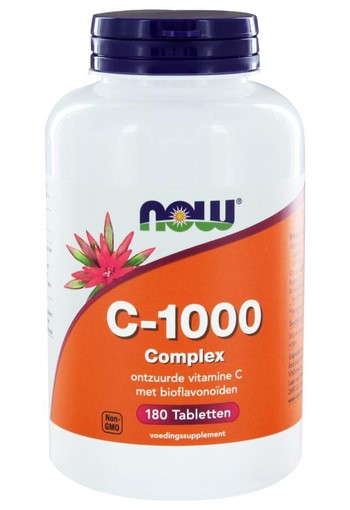 NOW Vitamine C 1000mg complex (180 Tabletten)