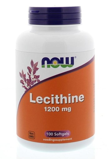 NOW Lecithine 1200mg (100 Softgels)