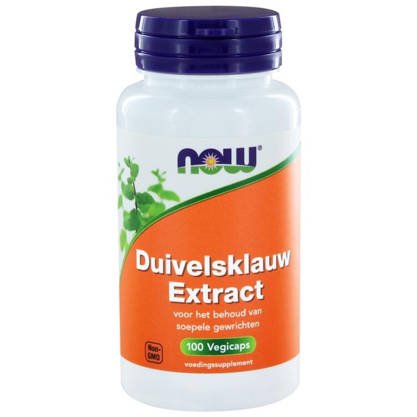 NOW Duivelsklauw extract (100 Vegetarische capsules)