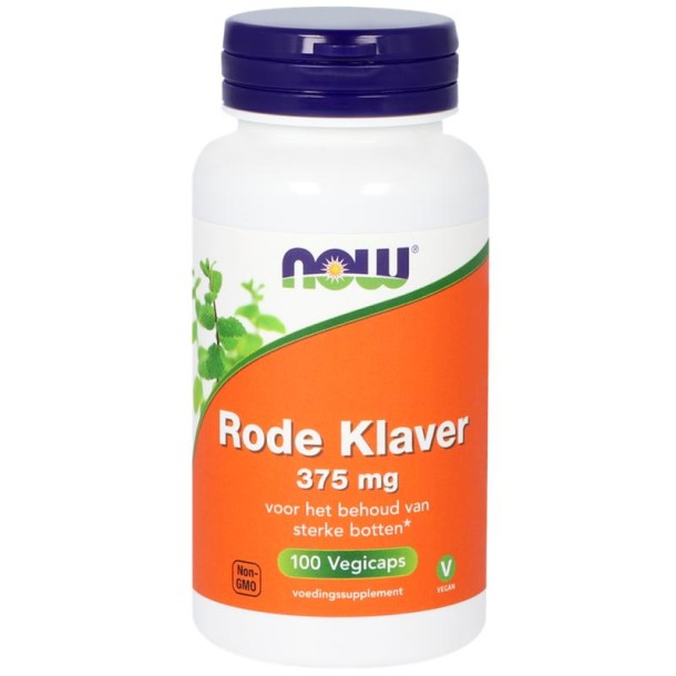 NOW Rode Klaver 375mg (100 Capsules)