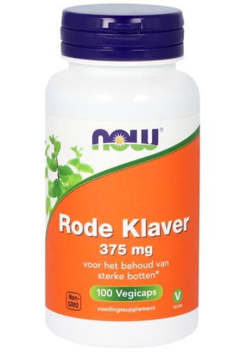 NOW Rode Klaver 375mg (100 Capsules)