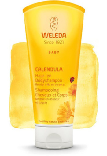 Weleda Calendula Baby Haar En Body Shampoo 200ml