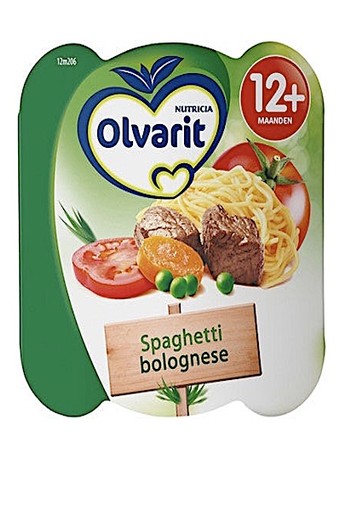 Olvarit Spaghetti Bolognese 12m06 230g