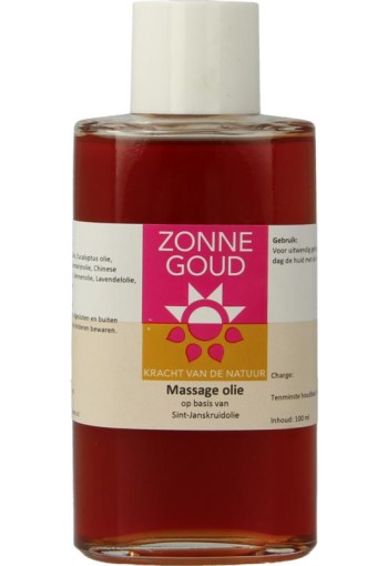 Zonnegoud Massageolie (100 Milliliter)