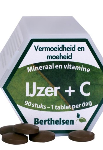 Berthelsen IJzer + vitamine C (90 Tabletten)