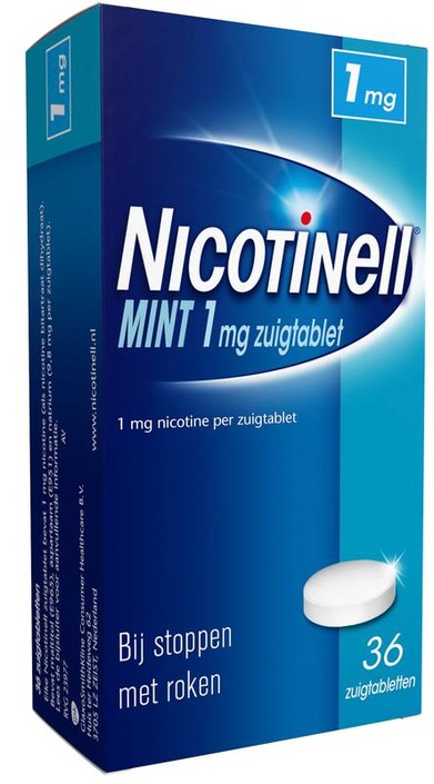 Nicotinell Mint 1 mg (36 Zuigtabletten)