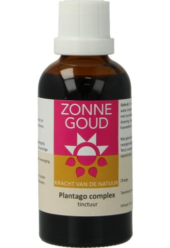 Zonnegoud Plantago complex (50 Milliliter)