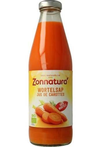 Zonnatura Wortelsap bio (750 Milliliter)