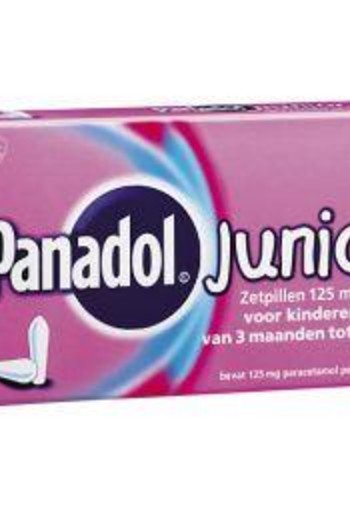 Panadol Junior 125 mg (10 Zetpillen)